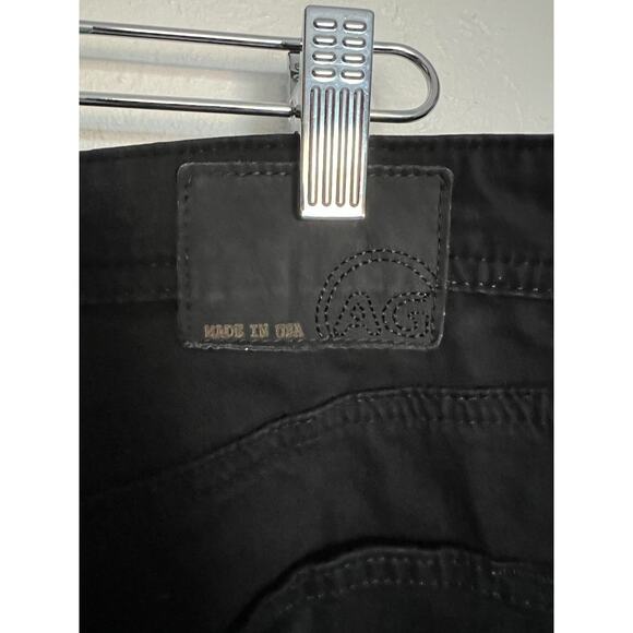 AG Adriano Goldschmied Jeans Mens 33x34 Black The Protege Straight Leg USA - Picture 4 of 6